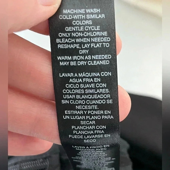 🏠 White House Black Market/ Instantly Slimming/ Black Midi skirt/  Size US 4 - Picture 10 of 12